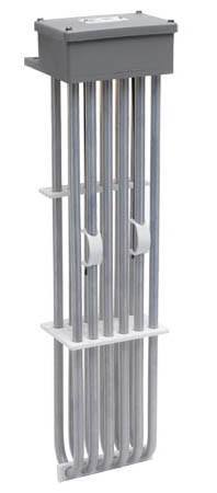 HX Series, Spiral Fluoropolymer (PTFE) Heaters 6HX Series, Six Element Fluoropolymer (PTFE) Heaters