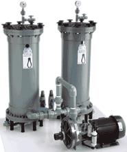 Series HF Horizontal Centrifugal Pump / Filter Systems Series HF Horizontal Centrifugal Pump / Filter Systems
